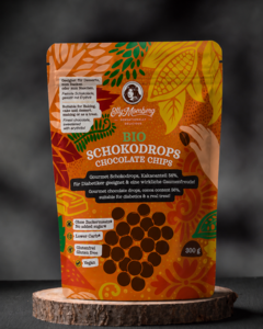 Organic chocolate drops 56% | Keto friendly | 300g
