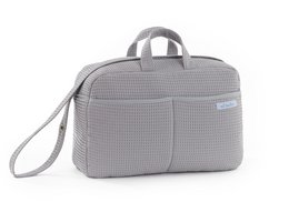 Crossbody barselstaske til barnevogn og hospital. Praktisk og elegant organisatortaske med stor kapacitet. Produkt fremstillet i Spanien.