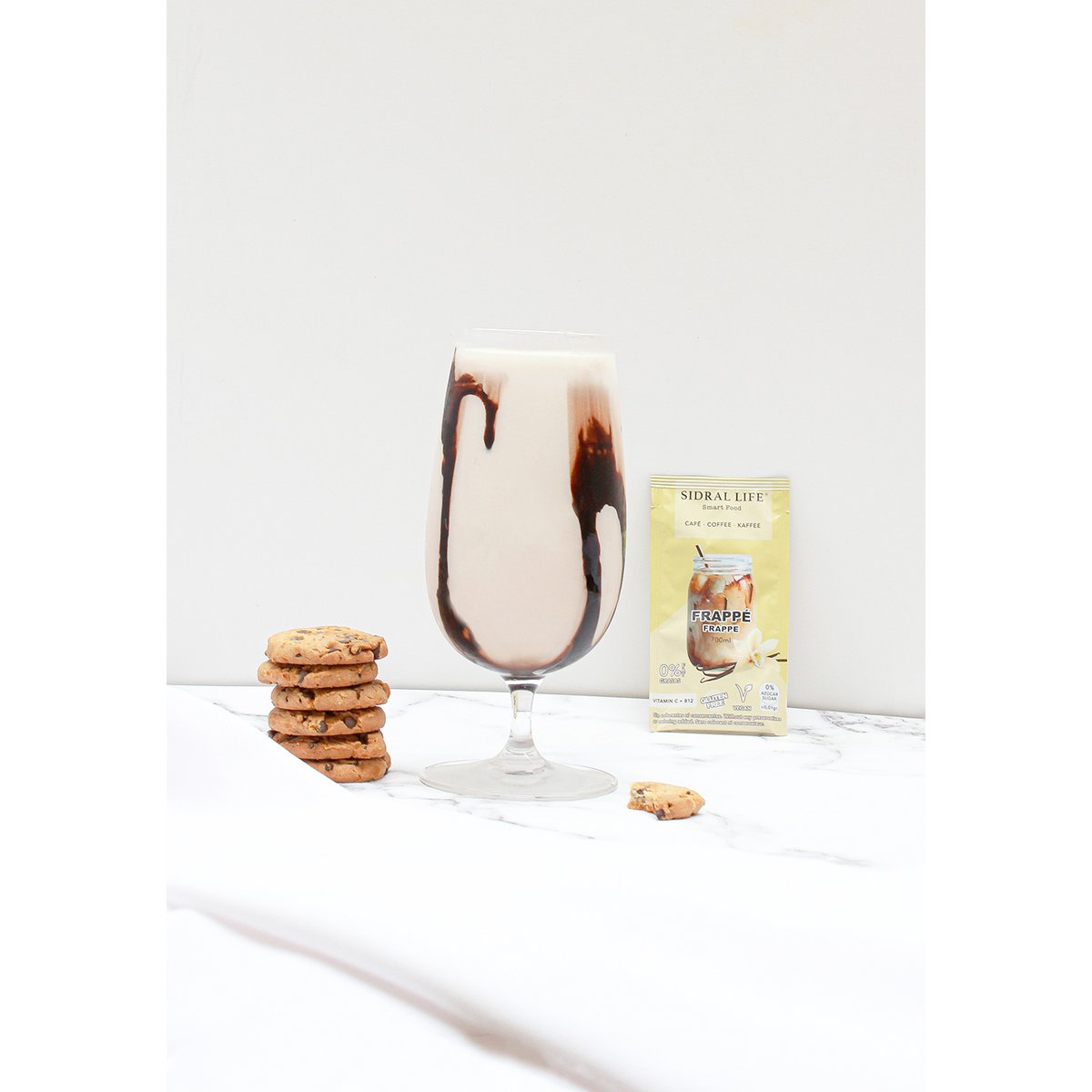 Frappé Coffee | Instant Drink | Sidral Life | 15 bags