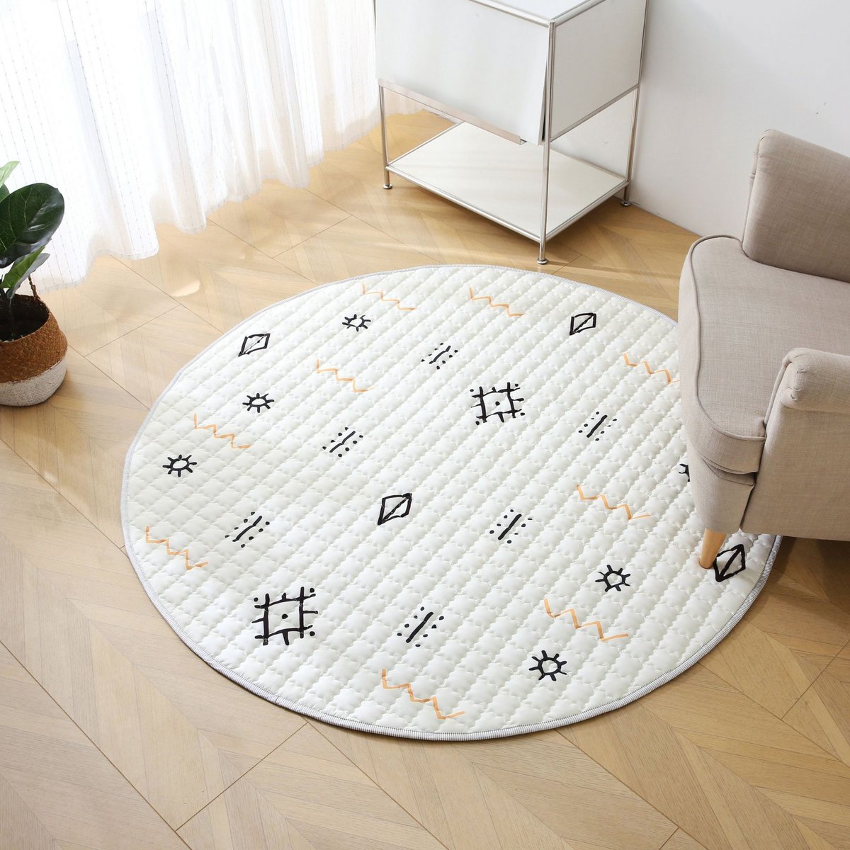 Hakuna mat gewatteerde speelmat - Acapulto Beach (1,5 m)