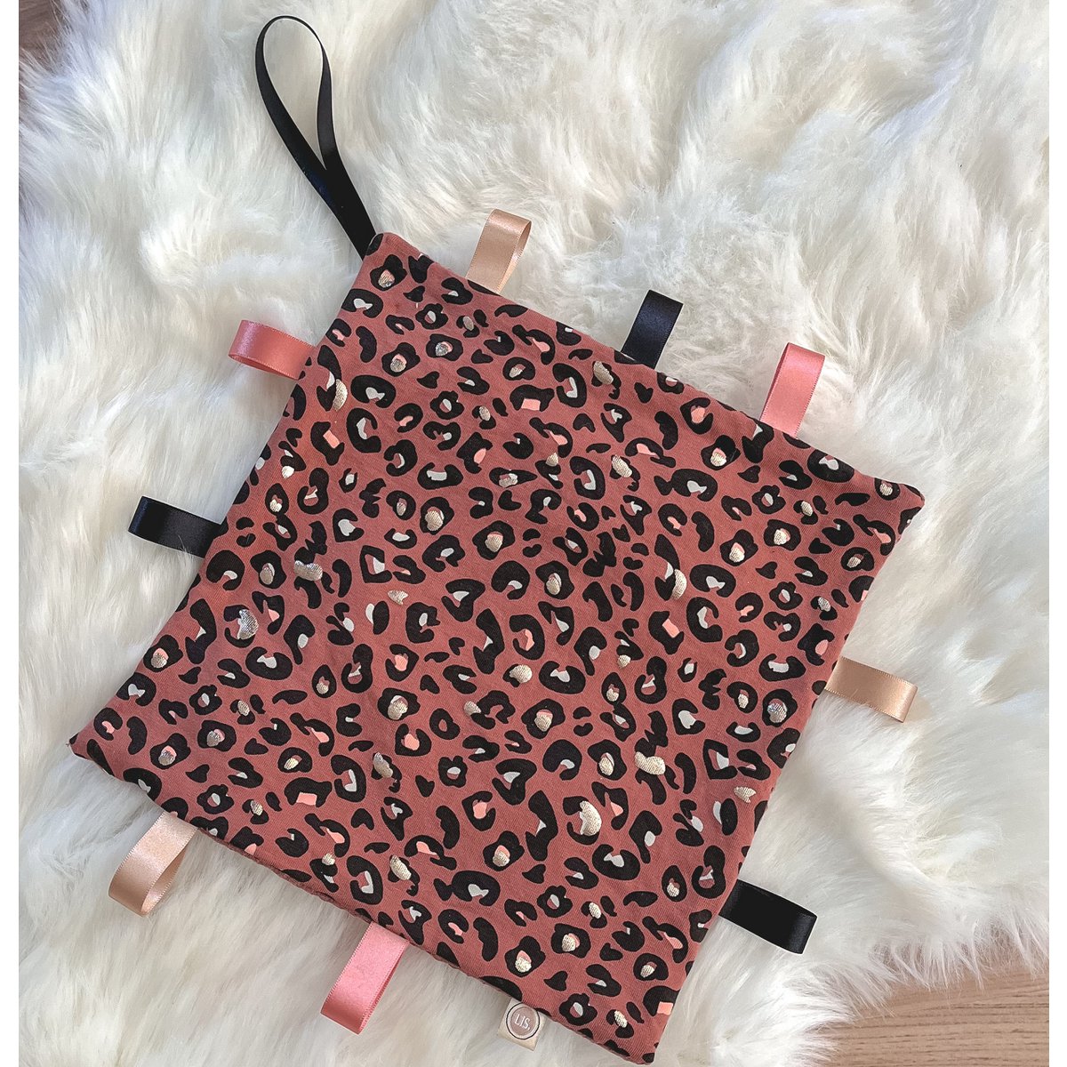 Label cloth Leopard Luxury - Mauve