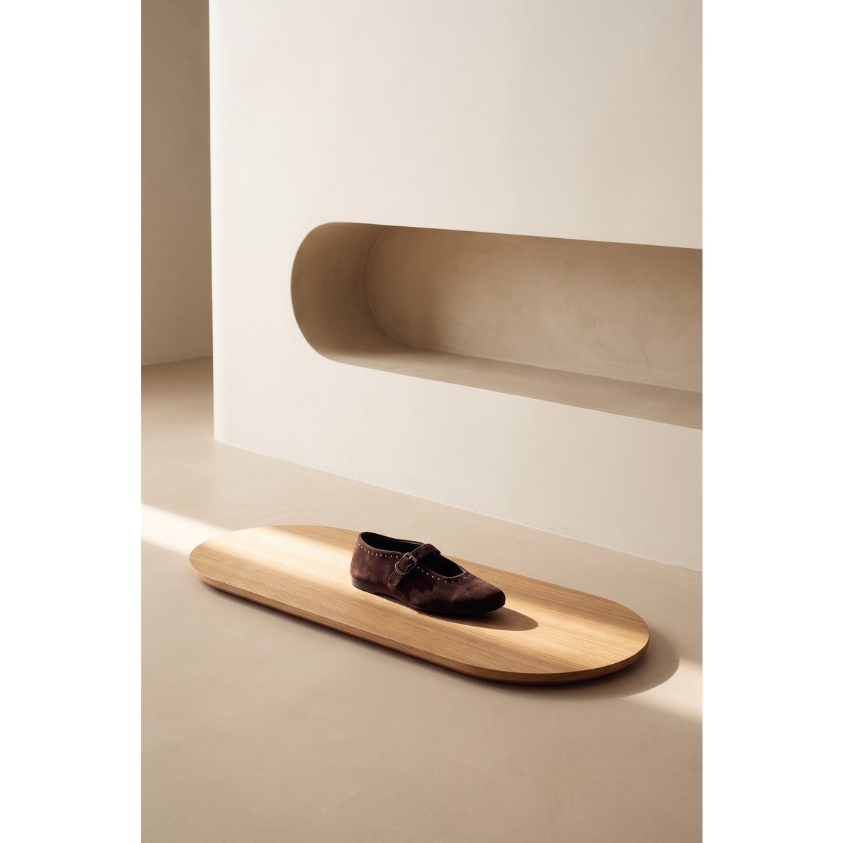 MERCHE CHOCOLATE – Ballerinas mit Nieten