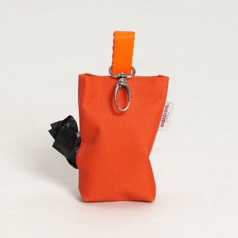Kotbeutelspender Snap orange