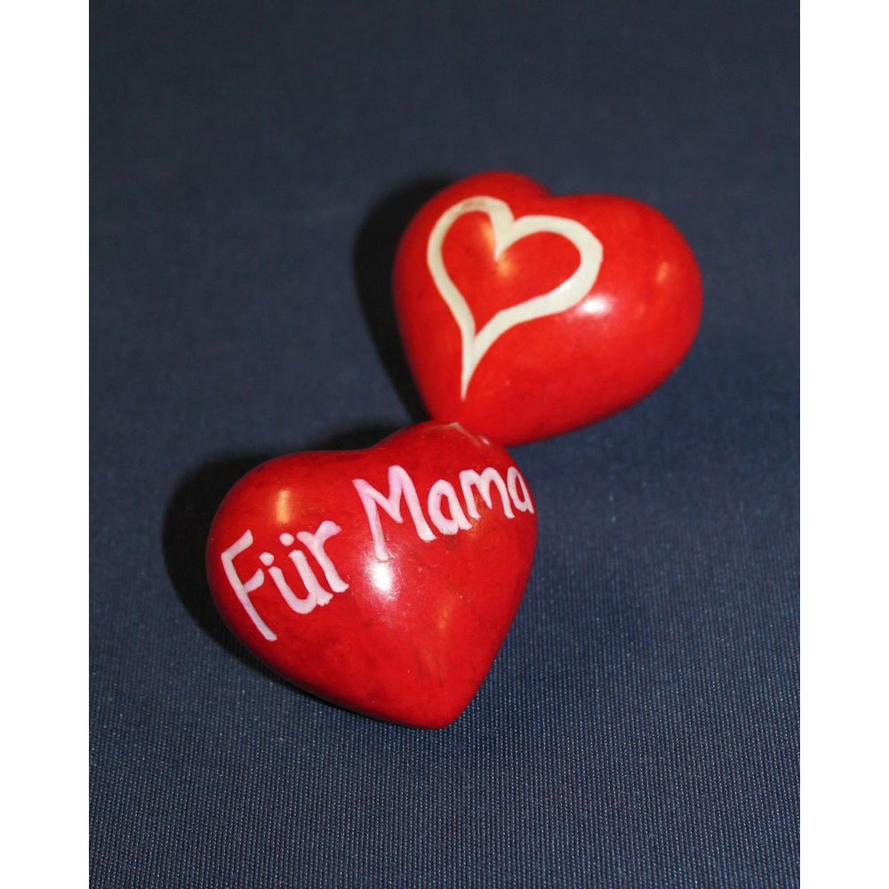 073 Herz klein Für Mama - Speckstein