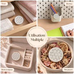 Clip'Arôme Graine de vie – Plaster Car Fragrance Diffuser 