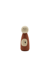 Pegdoll Mombelly Pregnant- Tuurelur Houten Poppetje Zwangerschaps aankondiging