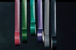 fascio di washi tape colorato