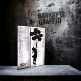 Aimant de réfrigérateur Graffiti de Banksy – Fille aux ballons volants