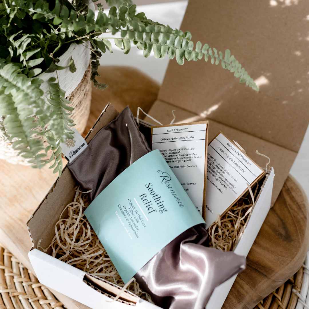 Organic Herbal Care Pillow - Lavender Serenity