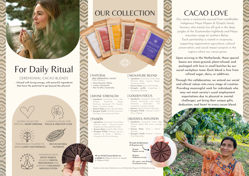 Herbal Cacao Brochure (Bundle 50x)