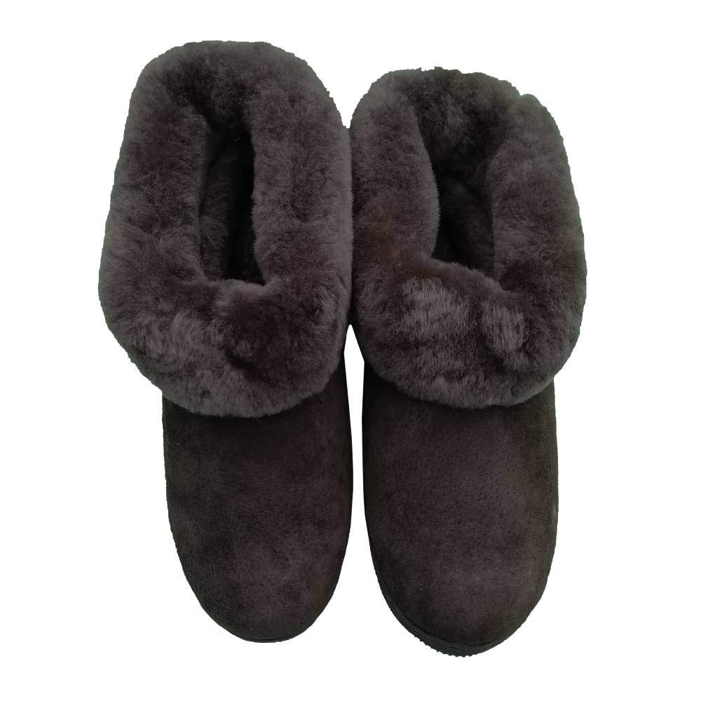 Zapato de piel de cordero "Crete" con una suela sólida