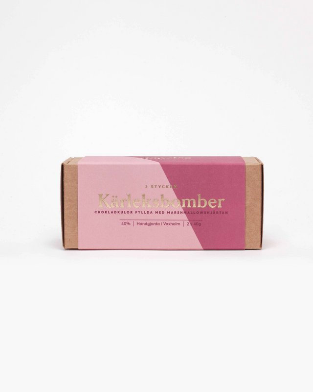 Kärleksbomber pour varm choklad 2-pack