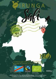 SAFI Økologisk kaffe & Fairtrade bønner 4 Kg Regular_VRAC