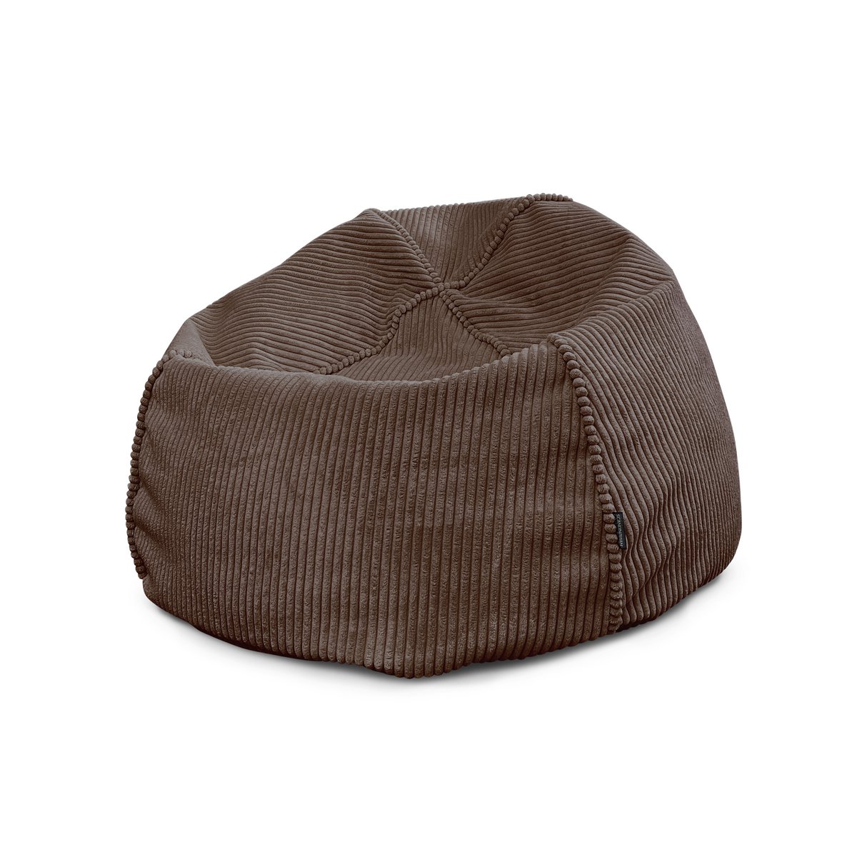 CHILLAX M Bean Bag, Corduroy, Lincoln 61 Pink