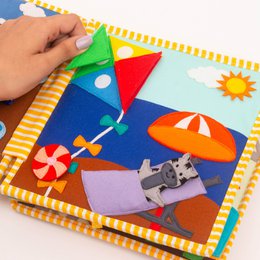 Globetrotter - 6 page Quiet Book