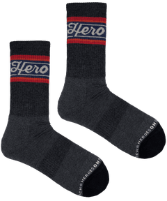 Hero Tennis Winter Coal - Herrestrømper str. 41-46
