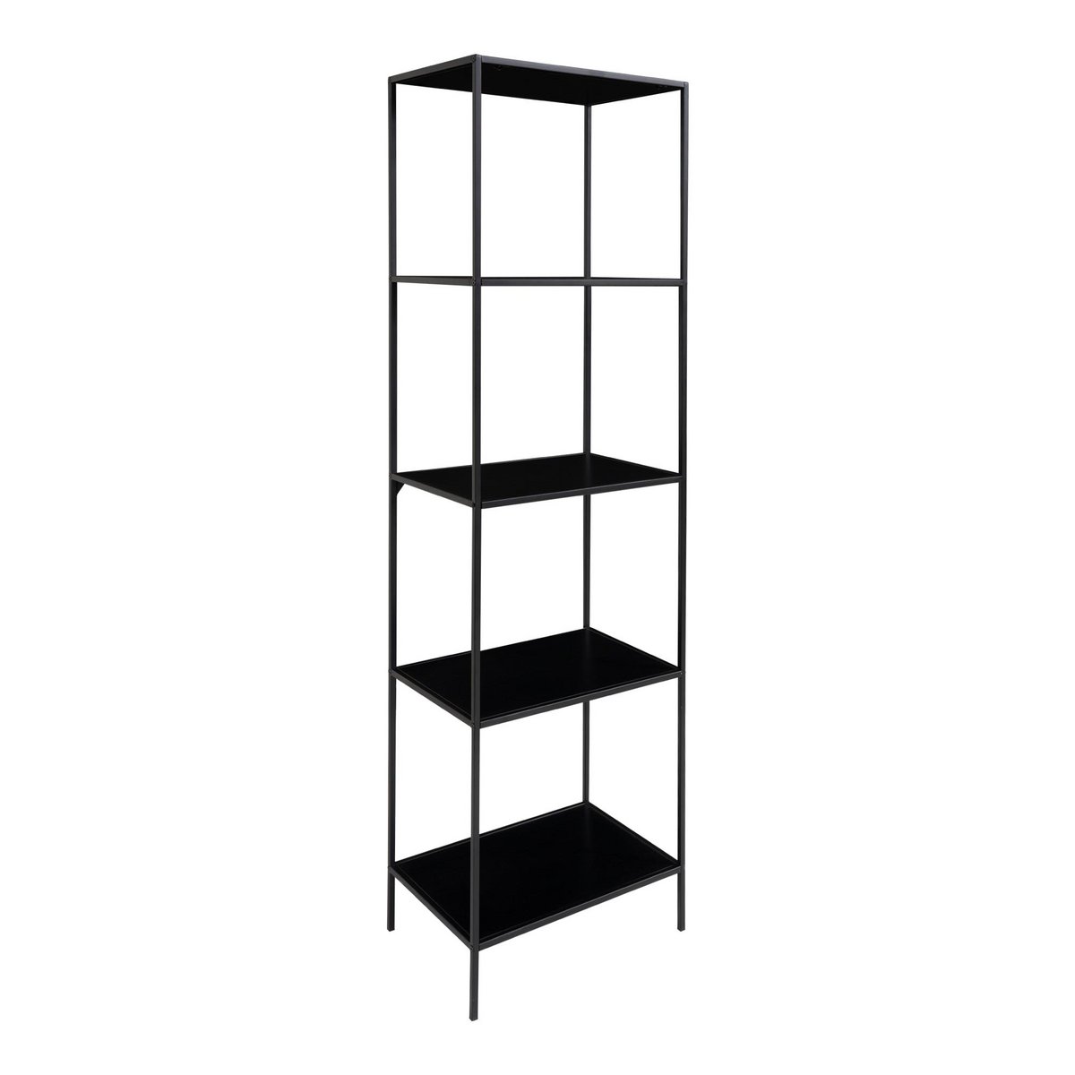 Vita Regal – schwarz, Stahl, 51 x 36 x 170 cm