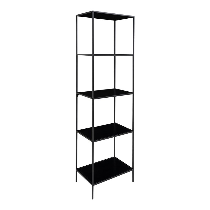 Vita Regal – schwarz, Stahl, 51 x 36 x 170 cm