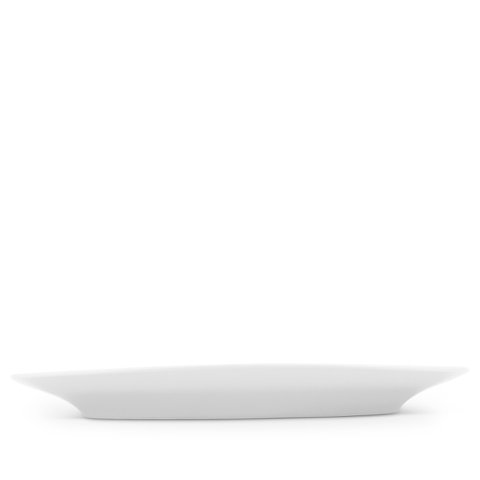 Platte oval, 34cm Buffet Weiß