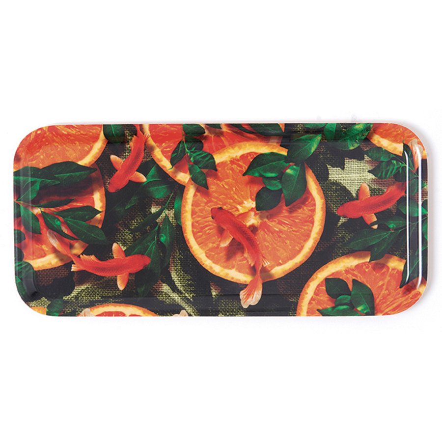 Rectangular juice tray