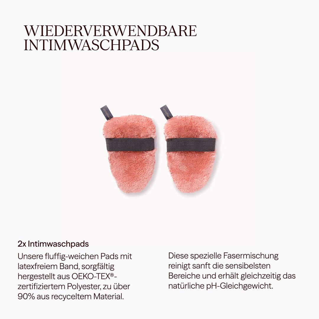 Herbruikbare intieme waskussentjes