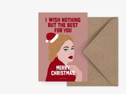 Postkarte / But The Best Christmas