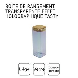 Contenitore in vetro 450 ml Tasty Green