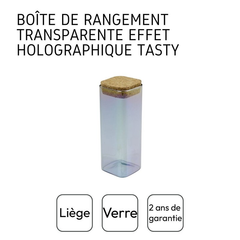 Contenitore in vetro 450 ml Tasty Green