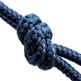 Schlüsselanhänger Knoten, Navy