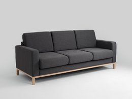 Skandisk 3-personers sofa
