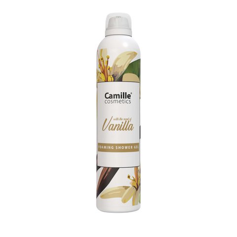Camille Cosmetics | Foaming shower gel - Vanilla - 200ml