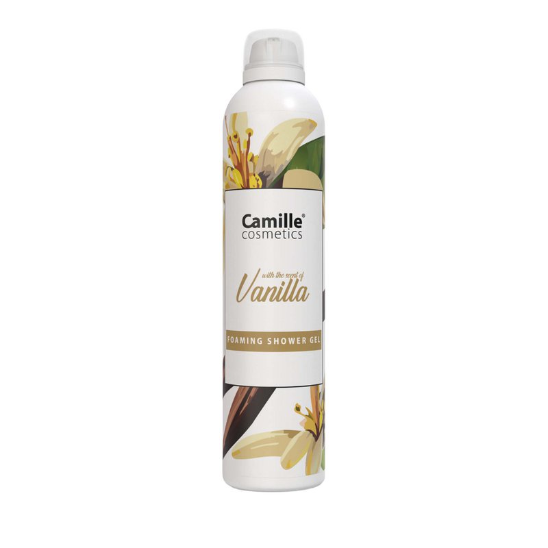 Camille Cosmetics | Foaming shower gel - Vanilla - 200ml