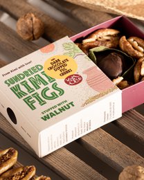 KUMILIO Premium Kími fig GIFT BOX filled with Nuts & dark Chocolate dipped 180g