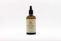 Pitta balancing ayurvedic body oil in 100 ml and 50 ml sizes, made with natural ingredients to help balance the pitta dosha.