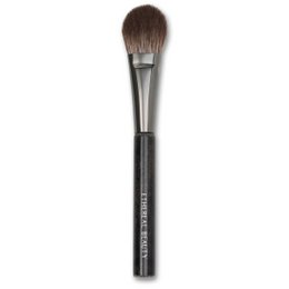 Blush & Highlighter Brush Nº 4, a makeup brush with a soft, dense bristle head for applying blush and highlighter products evenly and seamlessly.