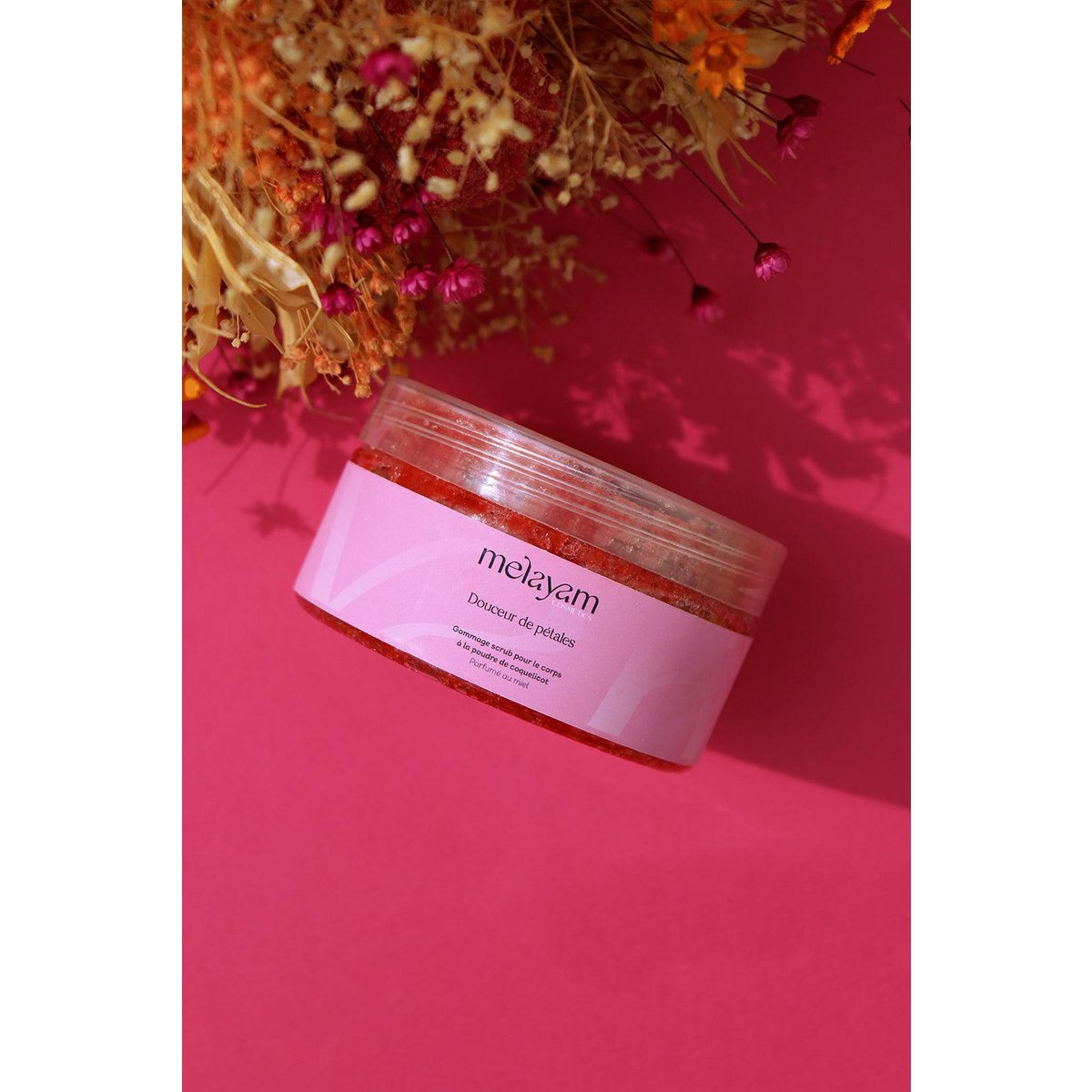Douceur de petals: Exfoliante corporal con polvo de amapola - 200 ml