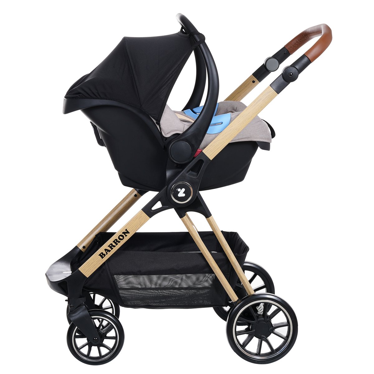 Poussette bébé Barron 3 en 1