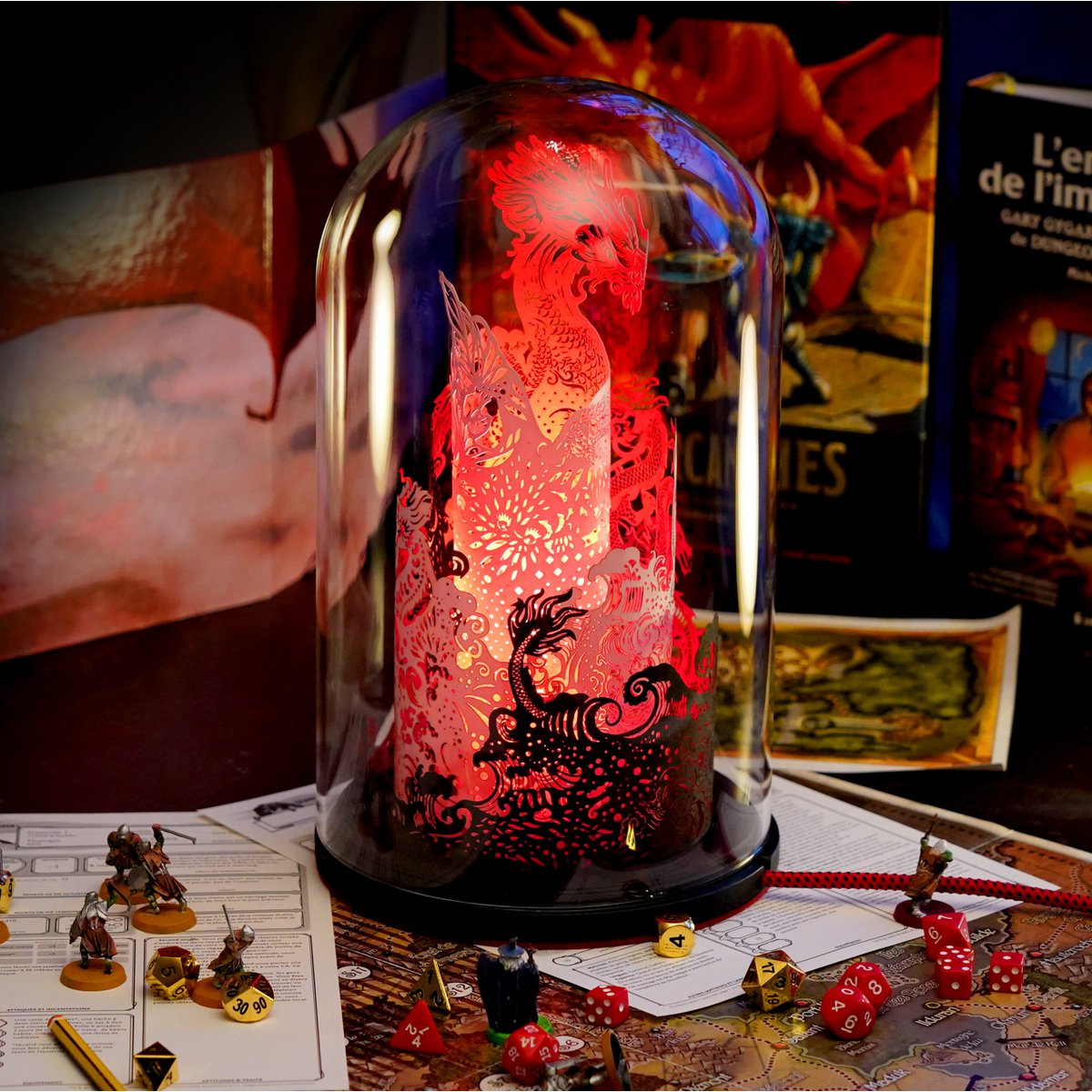Spiro Dragon lamp (gigantische uitvoering)
