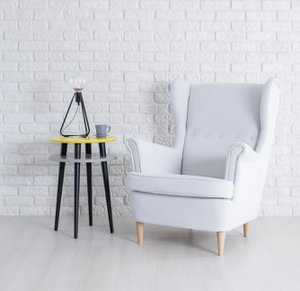 UFO-Couchtisch, Durchmesser 45 cm x H 61 cm