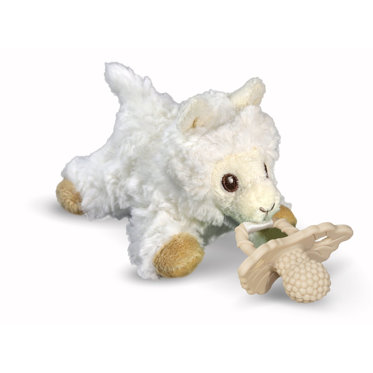 RaZbuddy pacifier hug Llama + RaZberry teat beige