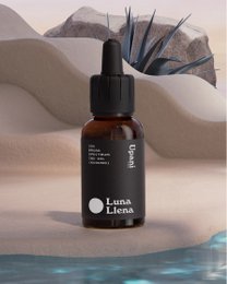 Full Moon CBD Oil (30ml) - Supplement containing CBD oil in a dark glass bottle with dropper.