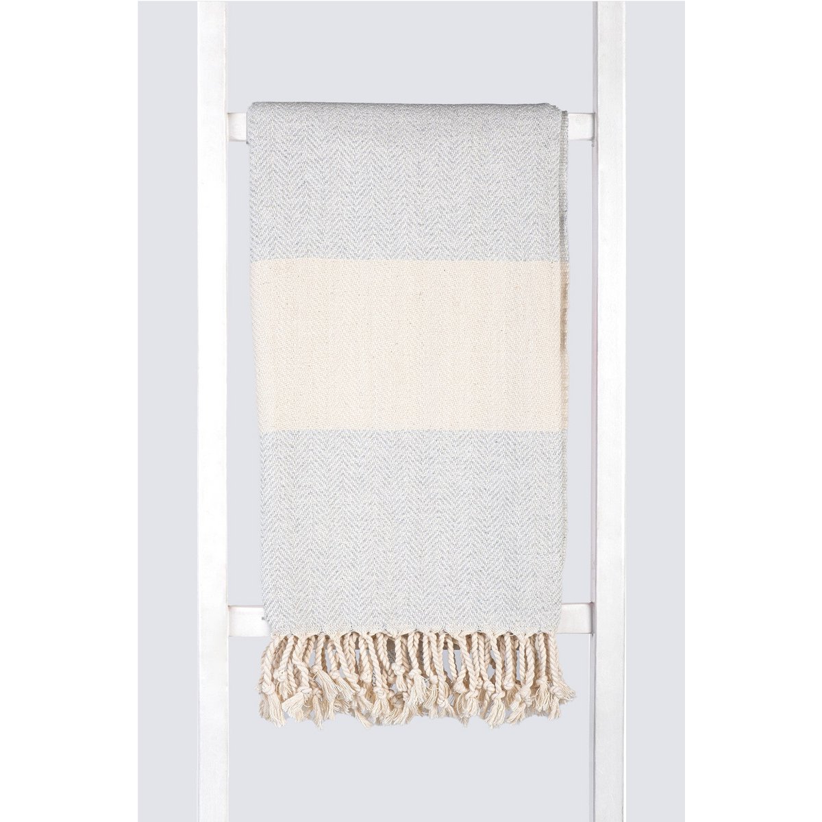 Light Gray 100 cm x 180 cm 100% Cotton