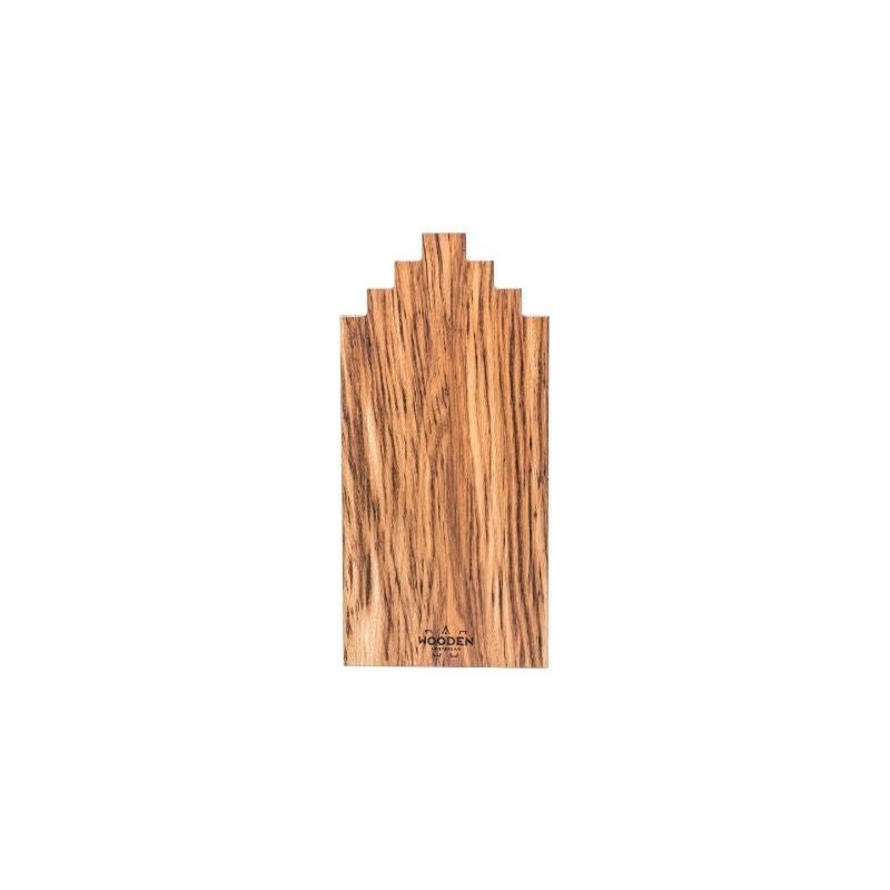 Planche de service Amsterdam Canal House - 4 types de bois