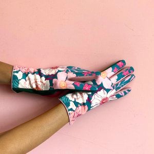 Handschuhe mit Posy-Aufdruck