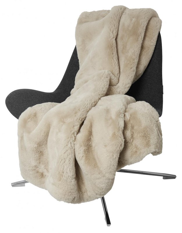 Fluffy blanket - Beige