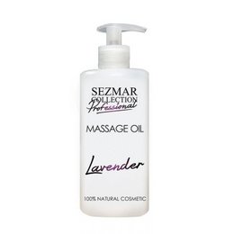Lavender massage oil, 500 ml. Natural, soothing massage oil with the calming scent of lavender.