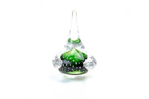 Ozzaro Glass Gift Spinning Bubble Grün