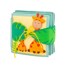 Jolly Jungle - 6 page mini quiet book