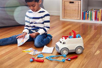 GreenToys - Ziekenwagen-Dokter