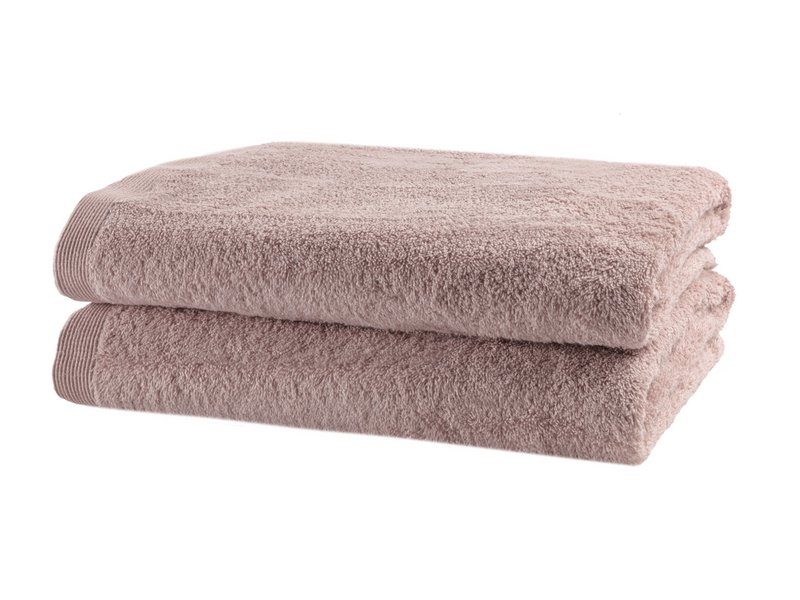 Como Shower Towel 70 x 140 cm - Misty Pink